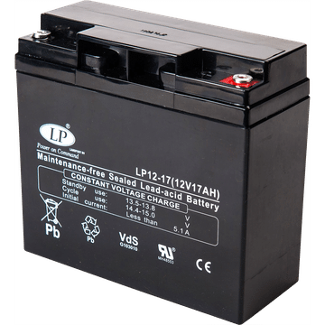 Batterie VRLA AGM LP12-17 VDS Landport 12V 17ah